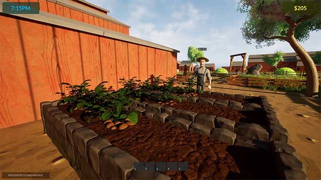 Trồng trọt, thu hoạch và bán nông sản để xây dựng nên khu vườn xanh của riêng mình