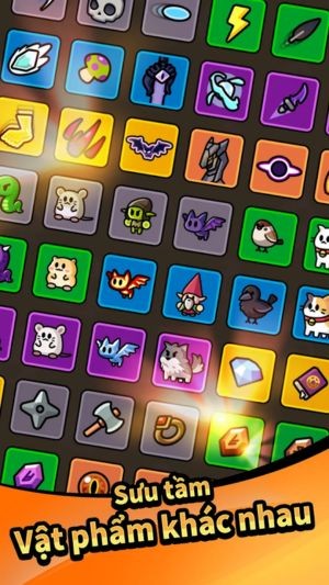 Sưu tầm vật phẩm khác nhau