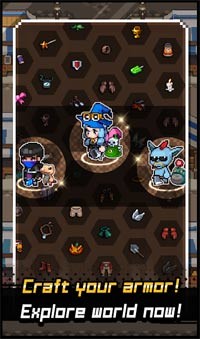 Chế tạo áo giáp, khám phá thế giới