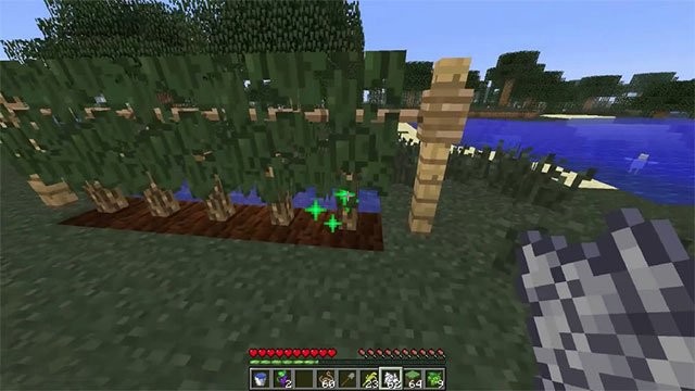 Mod cải tiến tính năng làm ruộng trong Minecraft