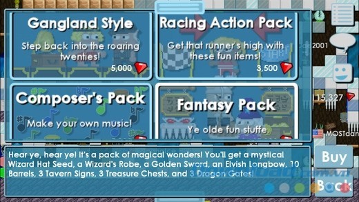 Growtopia cho iOS sở hữu nhiều chế độ chơi hấp dẫn