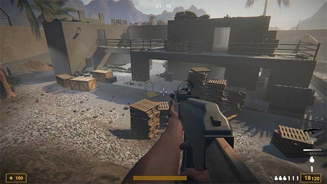 Grunt1991 là một game bắn súng nhiều người chơi kịch tính