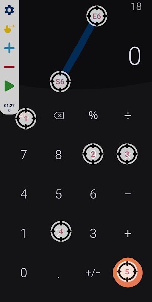 Đặt các tham số của lần nhấp