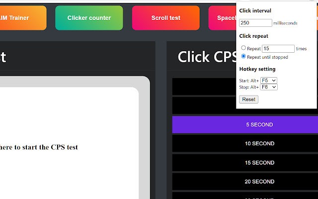 Tải GS Auto Clicker cho Chrome - công cụ Auto Click cho trình duyệt web