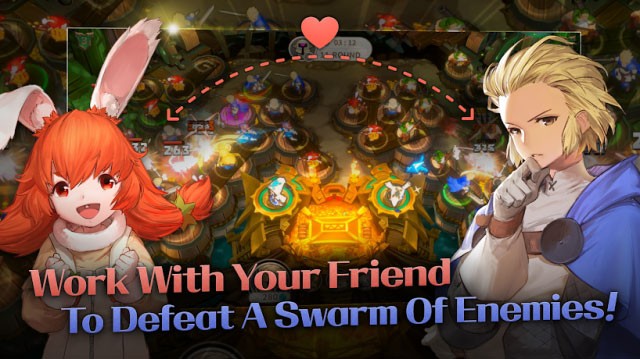 Hợp tác và chiến đấu cùng bạn bè