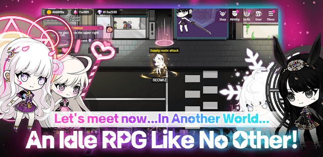 Giao tiếp với những người chơi khác trong thế giới ảo và đi đến một thế giới khác