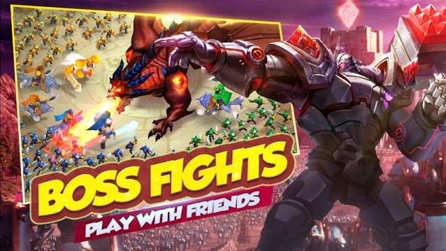 Tham gia đánh boss huyền thoại cùng bạn bè