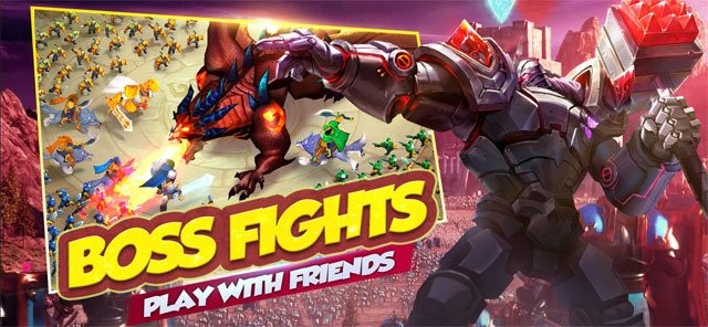 Diệt boss với bạn bè