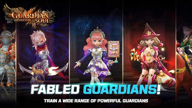 Đào tạo các chiến binh mạnh mẽ và thành lập đội vệ binh anh hùng của bạn trong game Guardian Soul : ENTARUS
