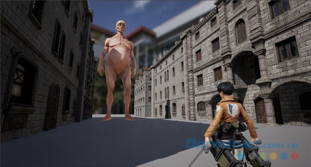 Game hành động Attack on Titan Fan Game