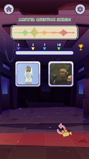 Game chứa những cảnh hay nhất về quái vật bồn cầu Skibydi