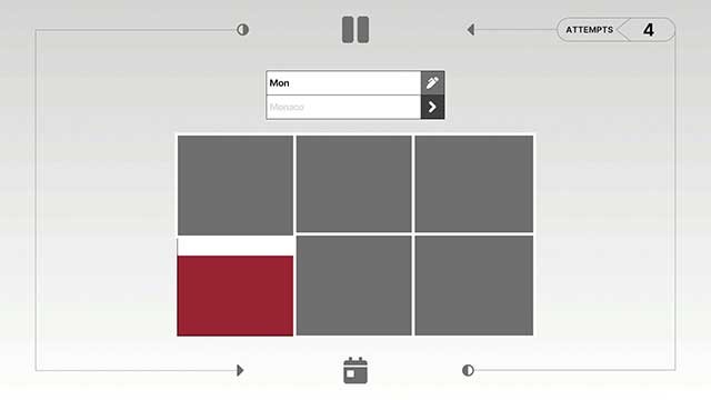 Trong Daily Challenge, mỗi lần chơi sẽ hé lộ một mảnh của lá cờ