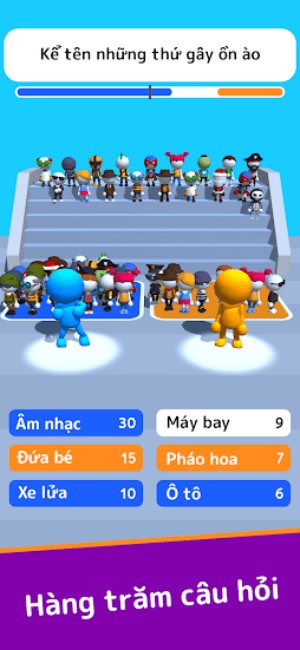 Mỗi màn chơi là một câu hỏi