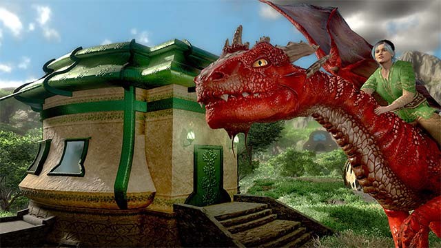 Cưỡi rồng khám phá vùng đất rộng lớn trong game Guild of Dragons