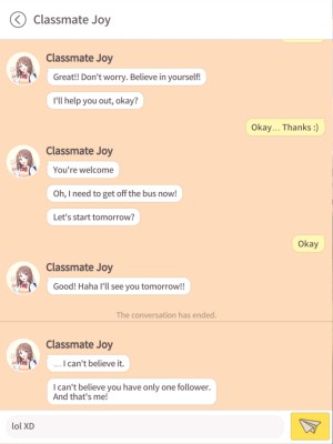 Xem đoạn chat ở một nơi