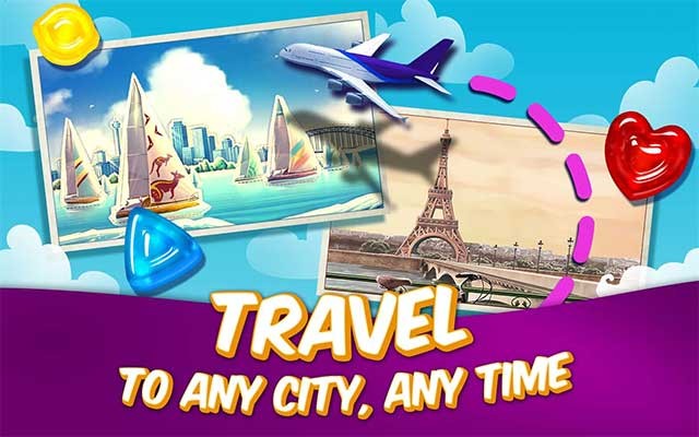 Gameplay xếp kẹo vui nhộn, giải trí cao