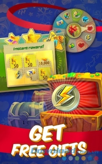 Nhận các phần quà miễn phí