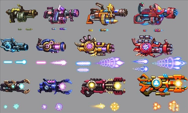 Hệ thống Vũ khí trong Gun Gun Mobile