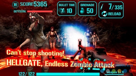 Nhiều chế độ chơi khác nhau trong Gun Zombie để game thủ khám phá