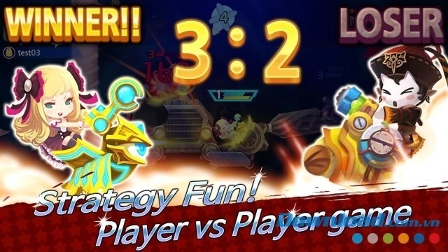 Các trận chiến PvP chiến lược