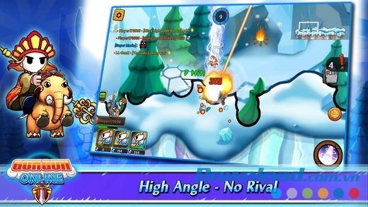 Điều chỉnh tọa độ súng