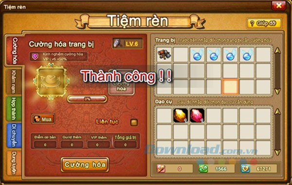 Cường hóa trang bị