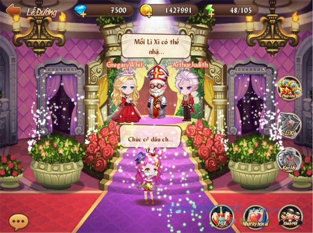 Tính năng kết hôn