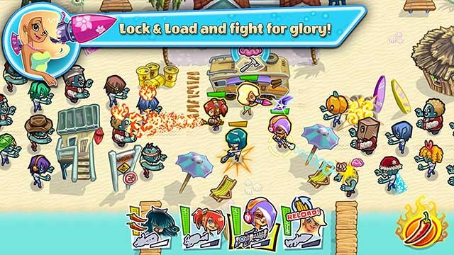 Nhắm và bắn tất cả xác sống bạn gặp