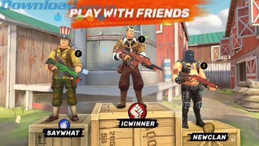 Chơi game cùng bạn bè