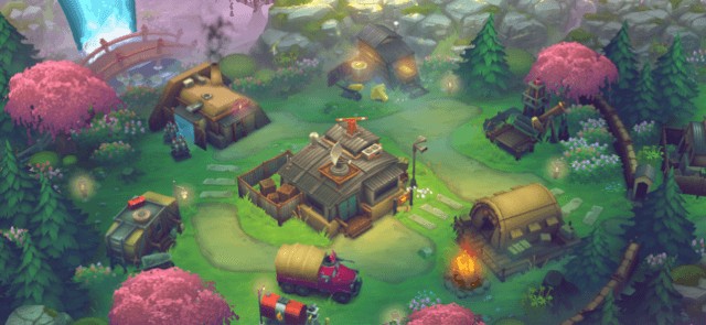 Xây dựng, mở rộng, nâng cấp căn cứ và bảo vệ nó trong game GUNS UP! Mobile