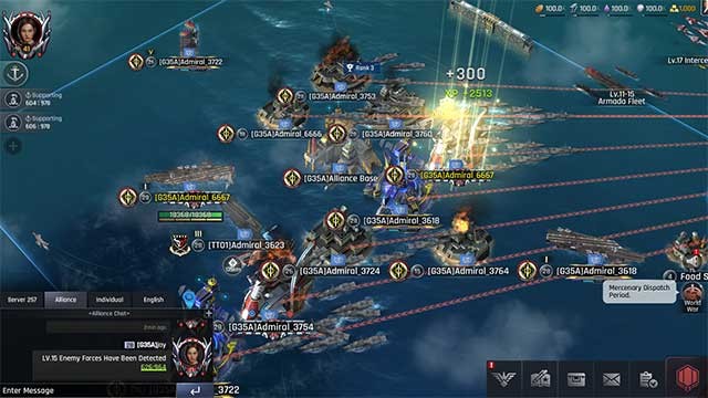 Gameplay chiến tranh kết hợp chiến thuật thời gian thực dành cho nhiều người chơi