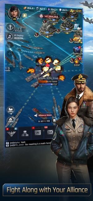 Chiến đấu bên cạnh liên minh của mình