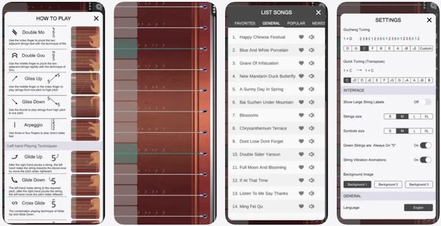 Công cụ hỗ trợ học tập và luyện tập đàn tranh hiệu quả