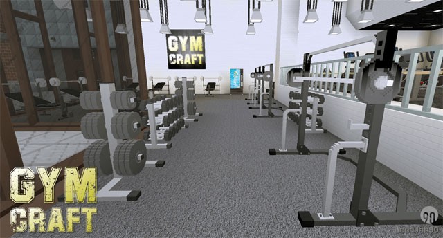 GymCraft Mod mang cả phòng tập Gym