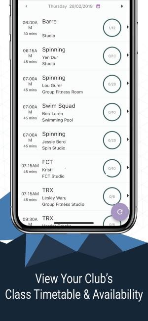 Xem tình trạng phòng tập