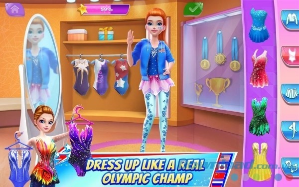 Game trang điểm miễn phí Gymnastics Superstar cho Android