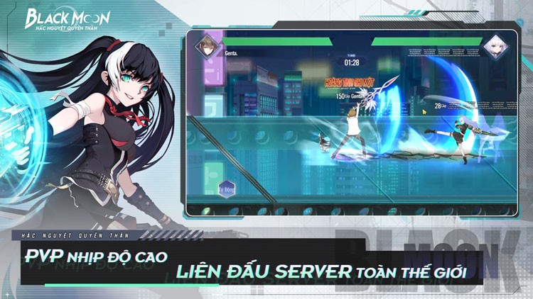 Nhiều đấu trường PVP sôi động với sự kết nối thời gian thực cực nhanh