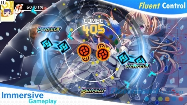 Hachi Hachi cho Android có lối chơi cực kỳ gây