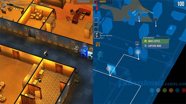 Nhập vai điệp viên hoặc hacker