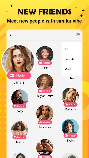 Kết bạn mới và hẹn hò trên Hago