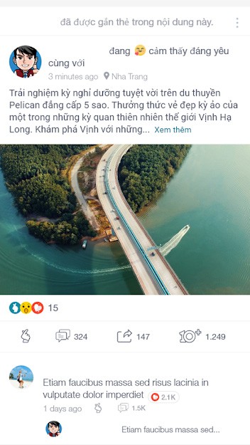 Bài viết của thành viên trên Hahalolo