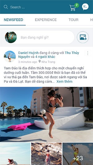 Mạng xã hội du lịch Việt Nam Hahalolo