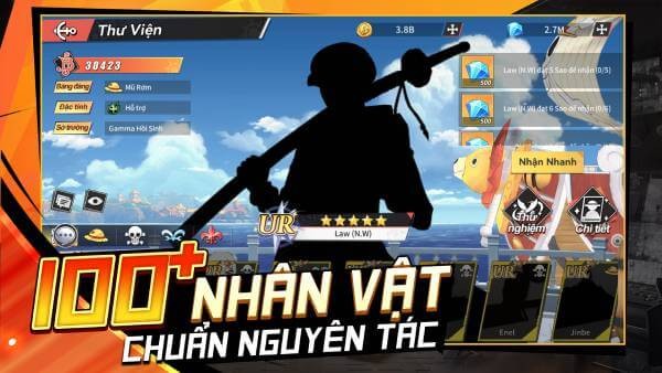 Hơn 100 nhân vật chuẩn nguyên tác