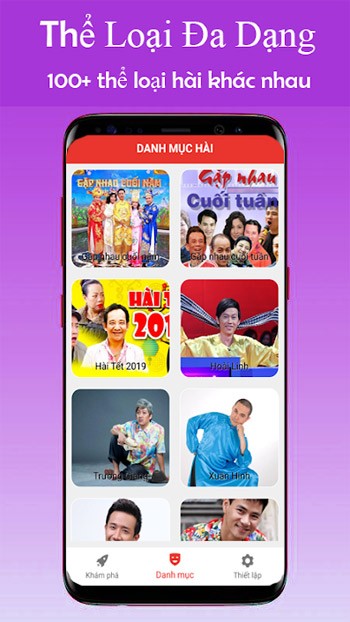 Thể loại đa dạng