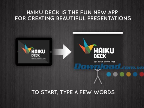 Haiku Deck for iPad