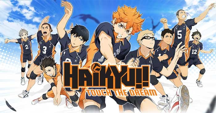 Haikyuu! Touch The Dream là game bóng chuyền dựa trên Anime Haikyuu