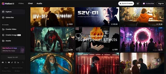 Tạo ra các video tuyệt đẹp với công cụ trí tuệ nhân tạo Hailuo AI