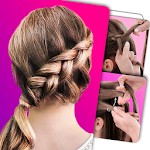Hairstyles Step by Step - Ứng dụng tạo kiểu tóc đẹp cho Android