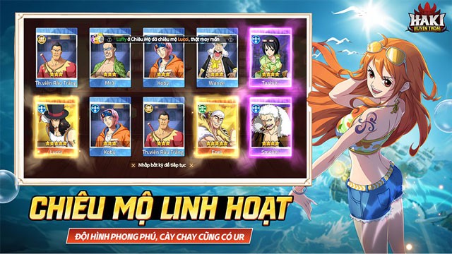 Chiêu mộ linh hoạt, đội hình phong phú, cày chay cũng có UR