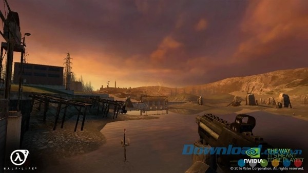 Half-Life 2 cho Android có thiết kế đồ họa sắc nét, chân thực, sống động